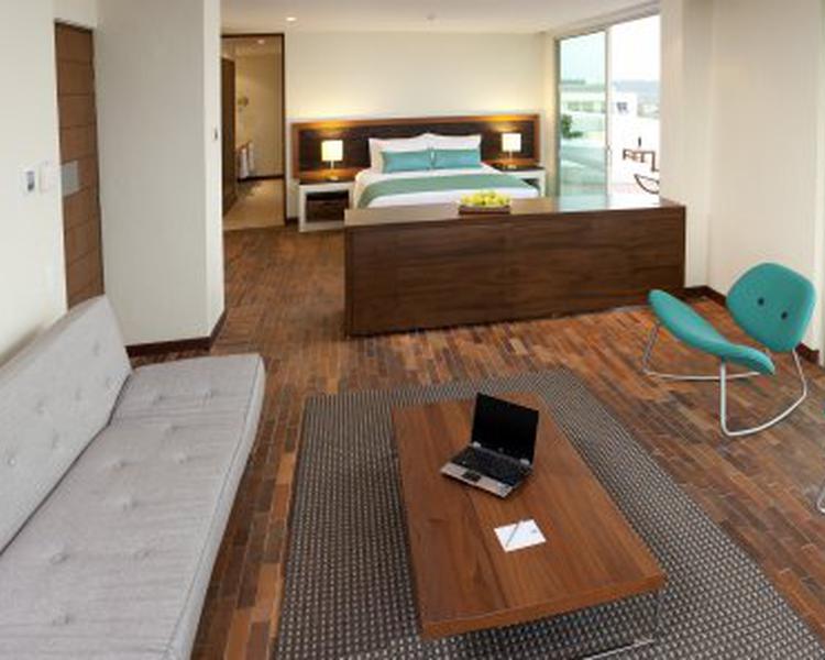 Sala de estar Hotel ESTELAR Playa Manzanillo Cartagena de Indias